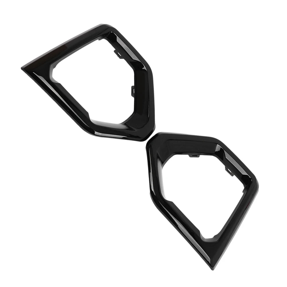 2 uds luz antiniebla delantera cubierta de bisel exterior embellecedora izquierda,/derecha para GMC Sierra 1500 2019-2021 1500 Limited 2022 84176753, 84176752