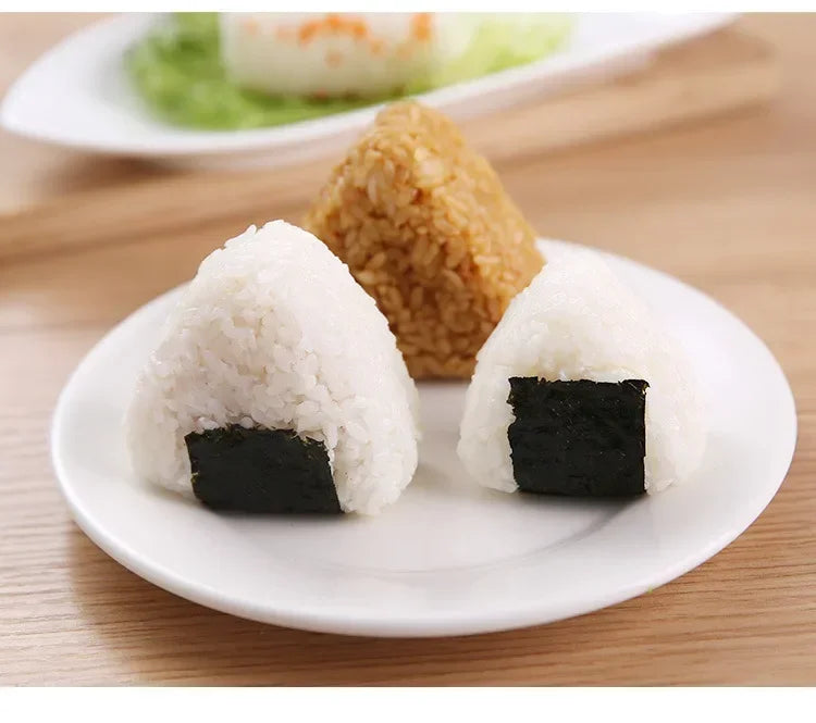 Onigiri molde hogar cocina utensilios de comida para cocina 1-2 uds Kit prensa de Sushi conveniente Japón DIY accesorios Bento bolas de arroz nuevo