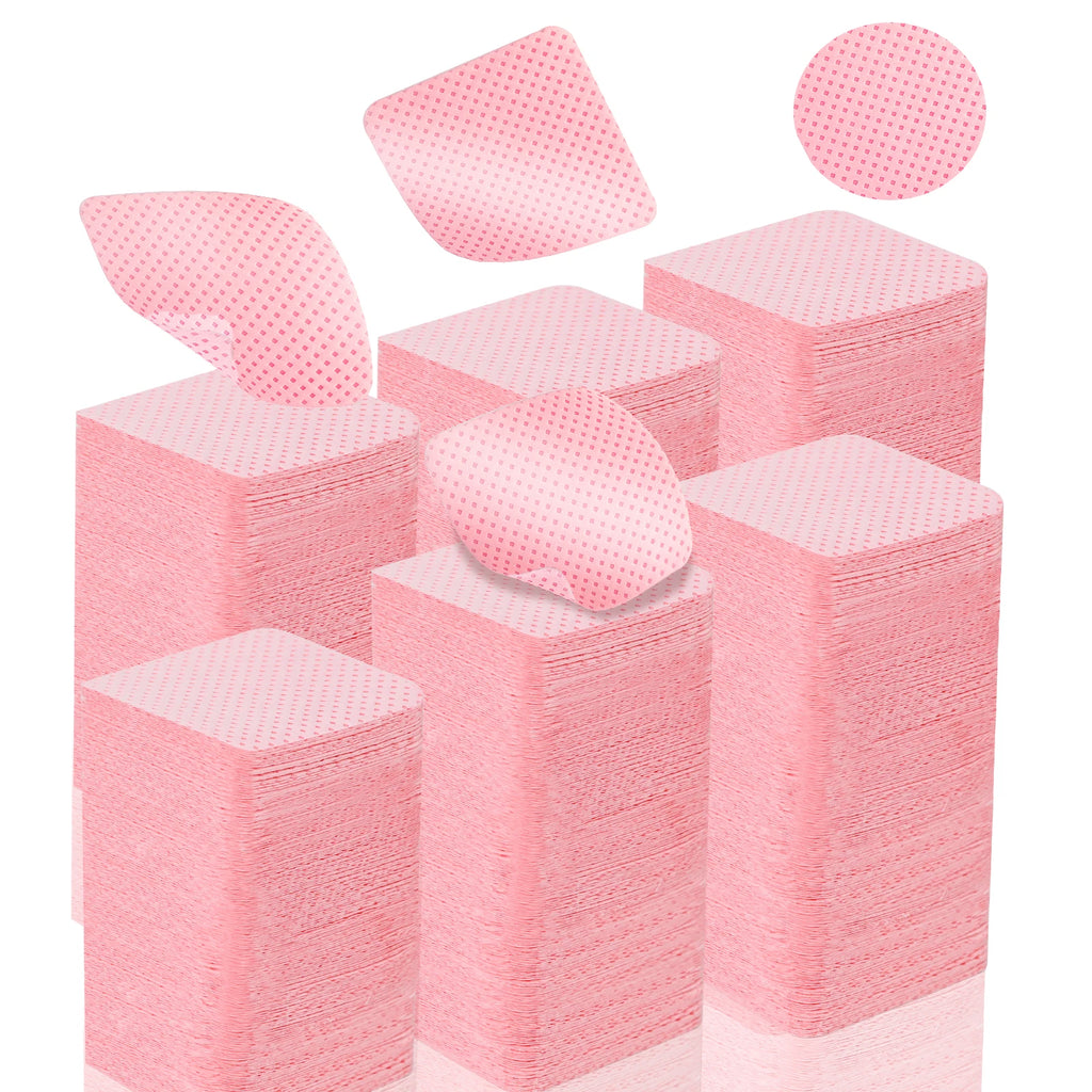 Toallitas de pegamento para pestañas sin pelusa para decoración de uñas en caja, removedor de esmalte de Gel de papel, pegamento limpio, almohadillas de algodón, Herramientas de limpieza de belleza, 1080 Uds.
