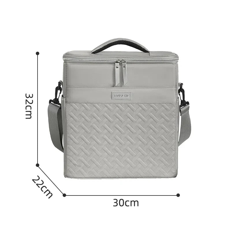 Mochila térmica para Picnic, para cerveza, Camping, bolsa de almuerzo para alimentos, bebidas, playa, viaje aislado, bolsa de refrigerador a prueba de fugas