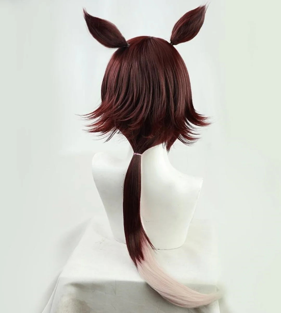 Uma Musume Pretty Derby Vodka peluca Halloween Anime fiesta Cosplay peluca