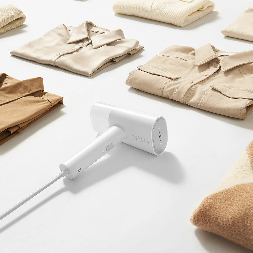 Nuevo Vaporizador de Ropa Portátil MIJIA 2, Plancha Eléctrica Doméstica, Limpiador a Vapor Plegable, Eliminador de Ácaros, Máquina de Planchado Plano