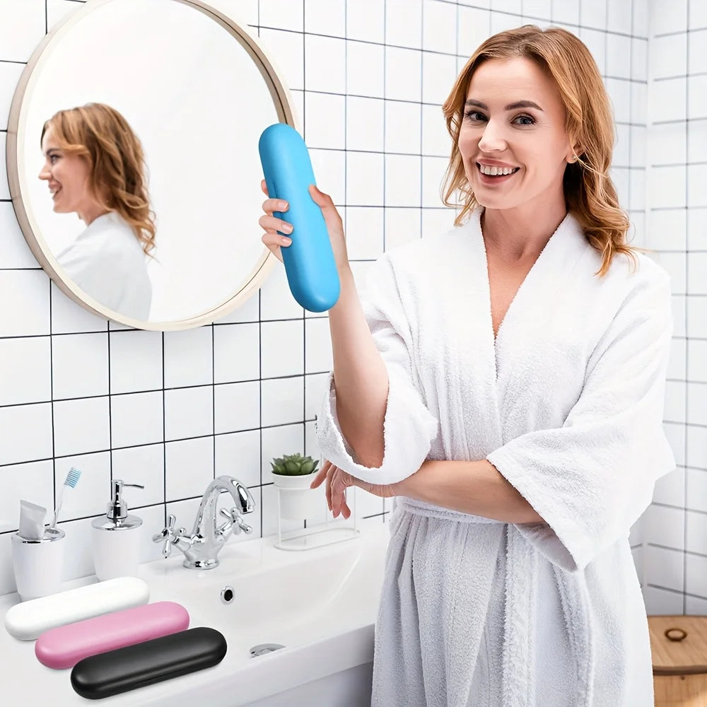 Estuche de viaje para cepillo de dientes eléctrico, caja de almacenamiento portátil a prueba de polvo, adaptación para cepillos de dientes eléctricos Oral-B iO Series