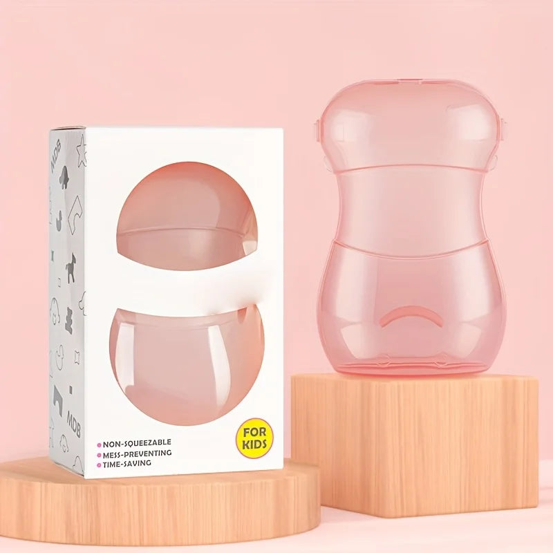 Bolsa para alimentos a prueba de apretar, taza de alimentación portátil para jóvenes: disponible en rosa, verde, azul