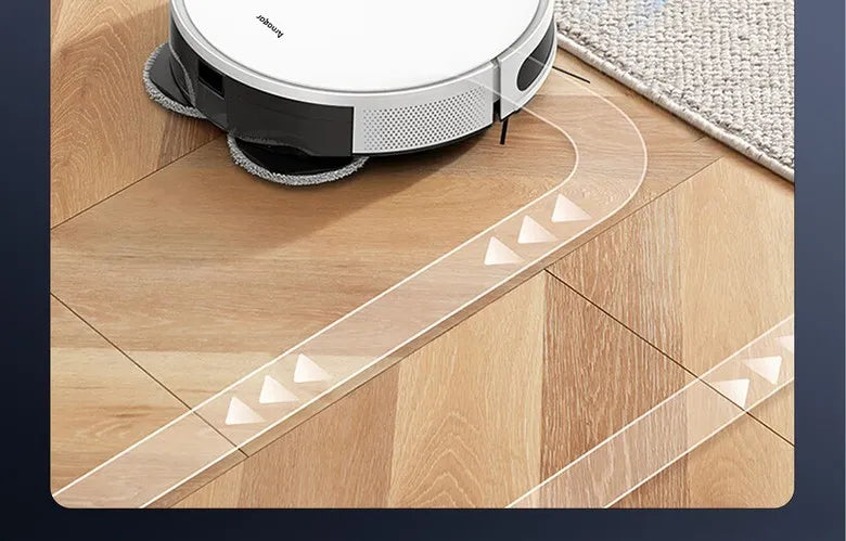 Robot Aspirador Arnagar S10 con Autovaciado, Recolección de Polvo, Función de Fregado, 12000Pa, 5200mAh, Bajo Ruido, Control por APP para Limpieza del Hogar