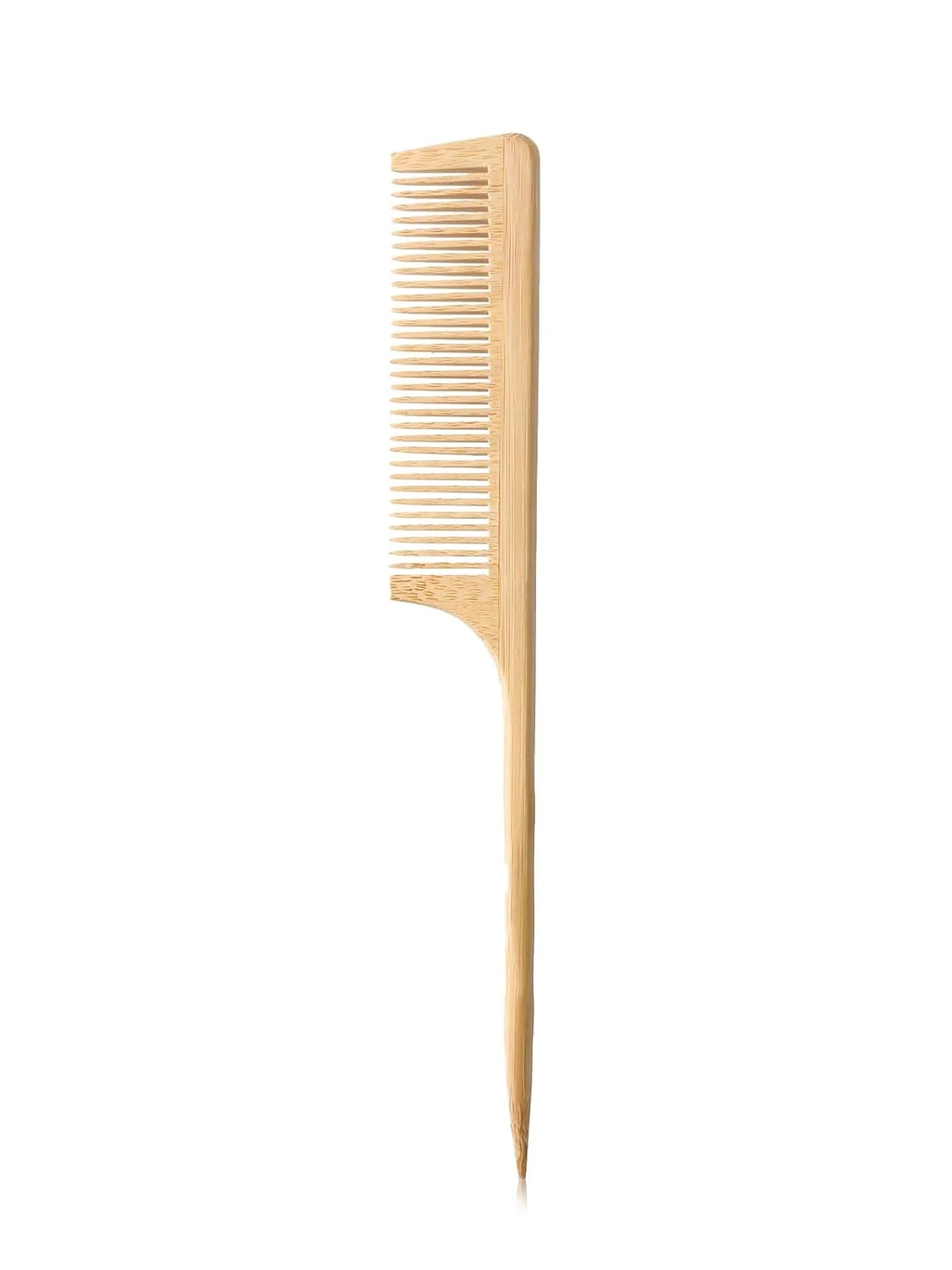 Juego de peines antiestáticos de bambú hechos a mano, peine de bambú natural para el cabello de mujeres y hombres, peines de madera para el cabello y la barba, 1 ud./3 piezas