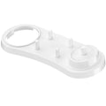 Compatible con soporte para cepillo de dientes eléctrico Oral B, base de soporte para cabezales de cepillo de dientes para cepillos de dientes eléctricos OralB Pro y D Series
