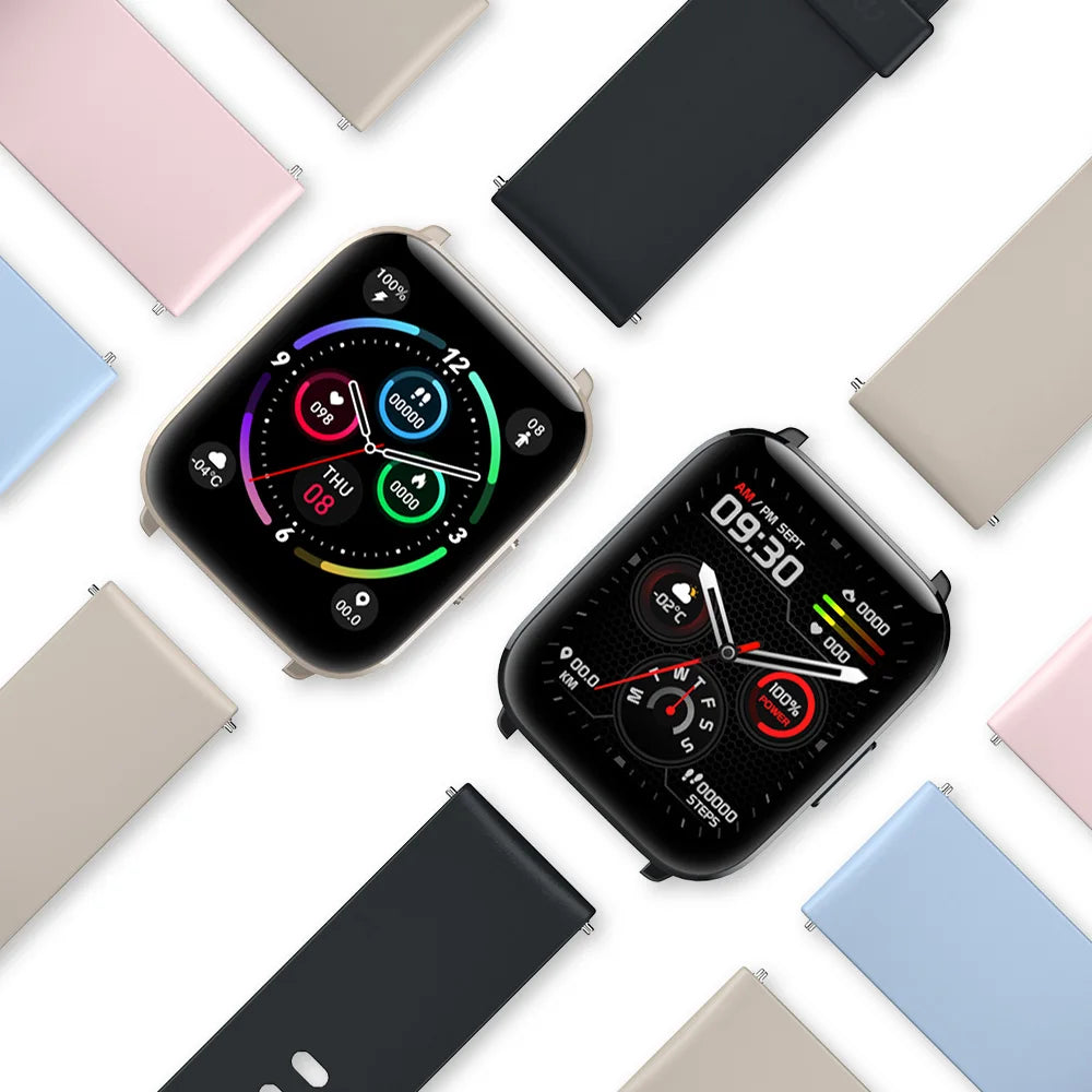 Mibro C2 Smartwatch versión Global pantalla HD de 1,69 pulgadas Monitor de ritmo cardíaco deportivo impermeable hombres mujeres reloj inteligente