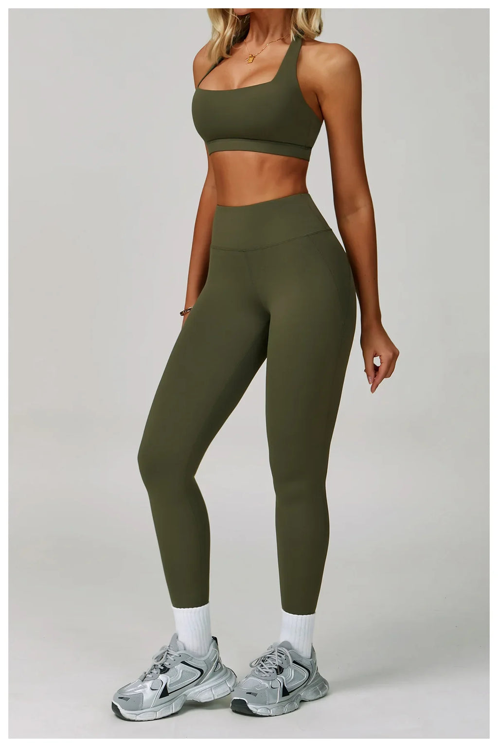 Conjuntos de 2 uds de chándal para mujer, ropa deportiva, conjuntos de Yoga, ropa deportiva, sujetador de entrenamiento, conjunto de mallas de cintura alta, ropa de gimnasio, trajes deportivos