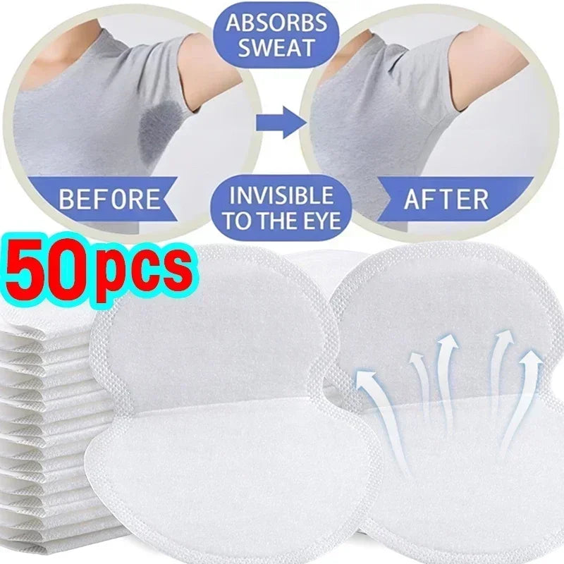 Almohadillas Blancas para Axilas, Absorbentes de Sudor, Desodorantes, Cuidado de las Axilas, para Ropa, Vestidos, Deportes de Verano, para Hombres