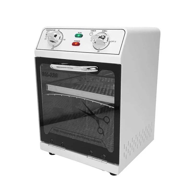 Caja esterilizadora de calor seco Desinfectante de alta temperatura para herramientas de uñas, instrumentos de manicura Equipo de peluquería Almacén de México