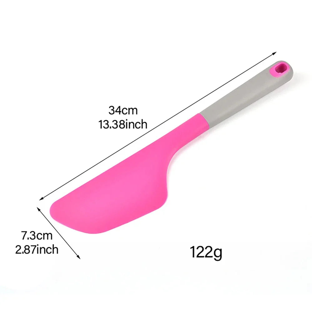 2025 utensilios de cocina de silicona, espátula, raspador de cocina, herramientas de cocina, pala, espátula antiadherente, herramienta raspadora para hornear