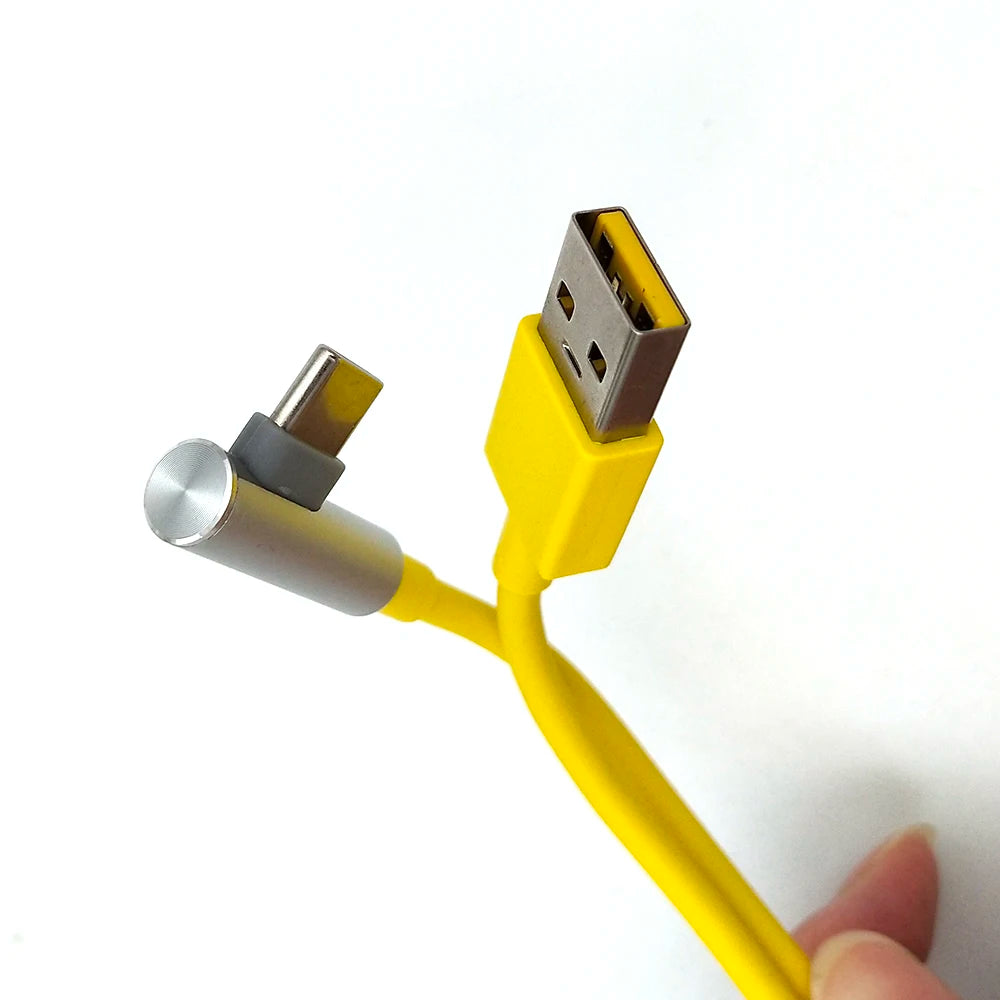 120W 90W 67W 55W 33W Original Xiaomi 6A Usb tipo C Cable de carga rápida codo de 90 grados para Poco X5 X6 Redmi Note 9 11 12 13 Pro +