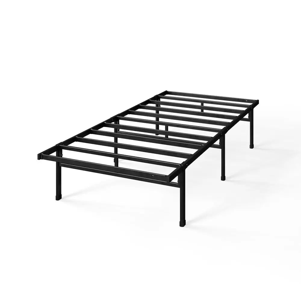Base de Cama Individual de Acero Elias con Soporte para Colchón y hasta 11 Patas para Mayor Estabilidad y Espacio de Almacenamiento