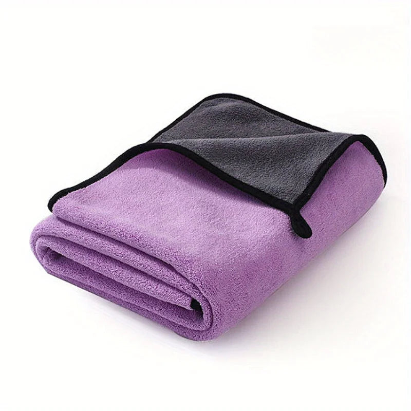 Toalla absorbente para mascotas, toalla de baño de secado rápido para perros y gatos, toalla para mascotas súper absorbente de fibra ultrafina, suministros de limpieza