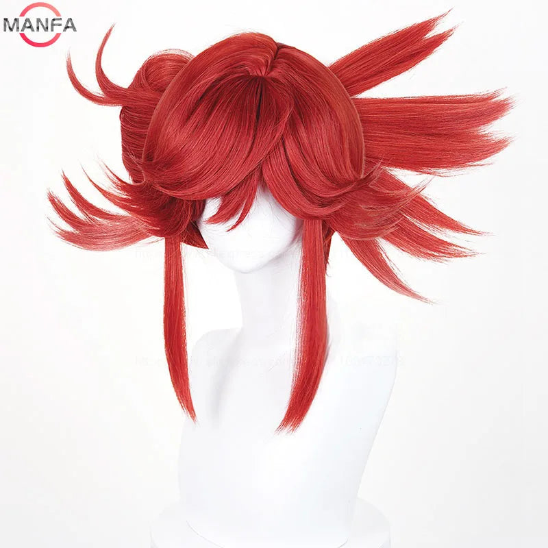 Peluca de cosplay de Gachiakuta Anime Rudo Zanka Riyo Reaper Guita Eishia Stilza Amo Empool, peluca corta, pelucas sintéticas resistentes al calor