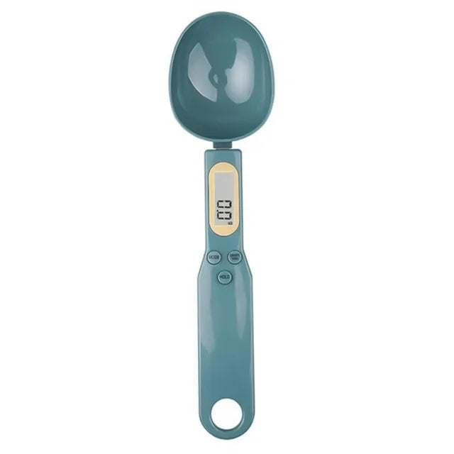 1 cuchara de pesaje ajustable digital LCD, cuchara medidora electrónica de cocina báscula para hornear, OEM súper de fábrica, calidad confiable.