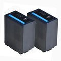 CGA-D54 CGA-D54S Batería/cargador de iones de litio de 7800mAh para Panasonic AG-HPX255 AG-HVX200 AG-HVX201 NV-DS29 NV-DS30 VW-VBD29 NV-MX5