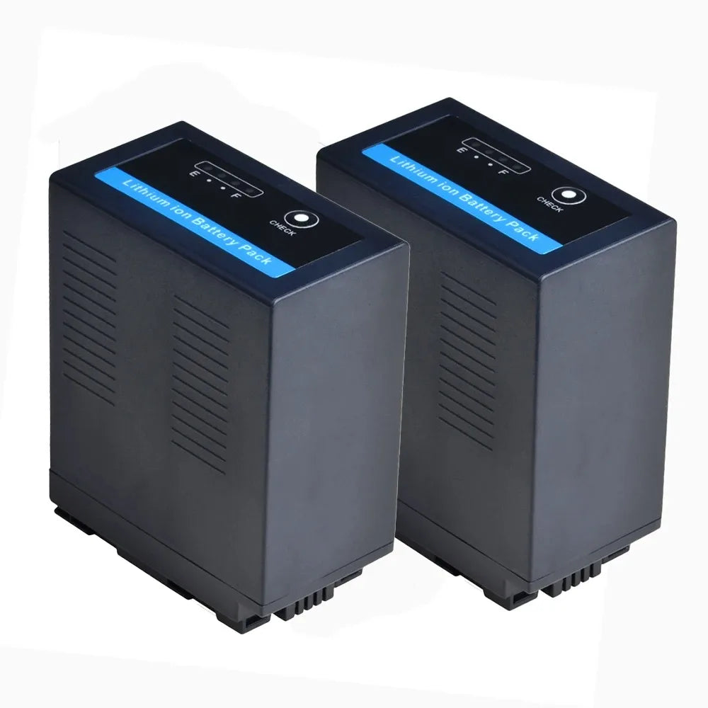 CGA-D54 CGA-D54S Batería/cargador de iones de litio de 7800mAh para Panasonic AG-HPX255 AG-HVX200 AG-HVX201 NV-DS29 NV-DS30 VW-VBD29 NV-MX5