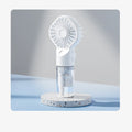 Ventilador de pulverización portátil de mano, ventilador de niebla de pulverización de agua, miniventilador de dormitorio de estudiantes, suministros de verano, herramientas de refrigeración, ventilador pequeño para exte