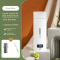 Hervidor eléctrico de viaje de 500ML, hervidor térmico portátil para agua hirviendo rápida, calentador de leche para bebé, hervidores térmicos de acero inoxidable 304