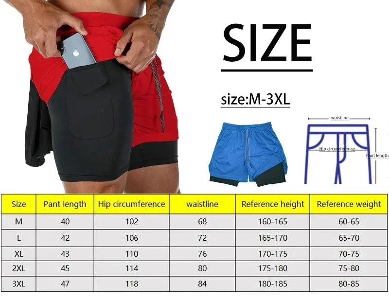Pantalones cortos deportivos para hombre Jujutsu Kaisen Anime Graphic 2 en 1 pantalones cortos de compresión para hombre pantalones cortos de rendimiento de gimnasio de secado rápido atléticos