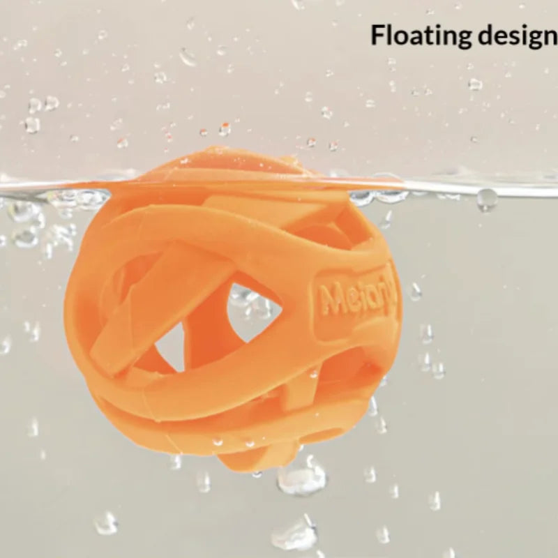 Nueva Pelota de Juguete Elástica y Resistente para Perros, Juguete Molar para Limpieza Dental, Pelota Interactiva para Perros Pequeños y Medianos