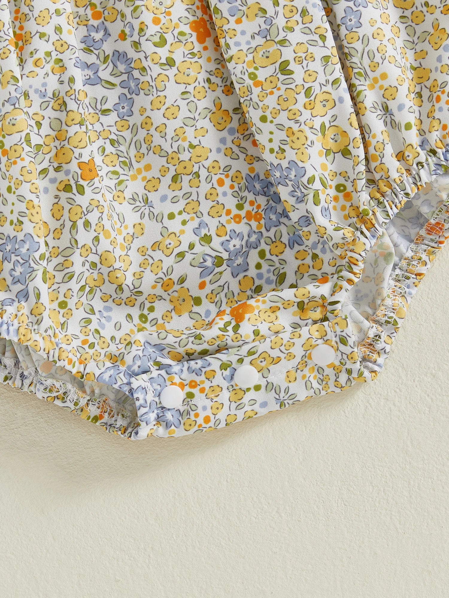 Lindo pelele de verano para bebé niña con bordado de pato, sin mangas, cuello redondo, dulce mono floral, trajes de sol