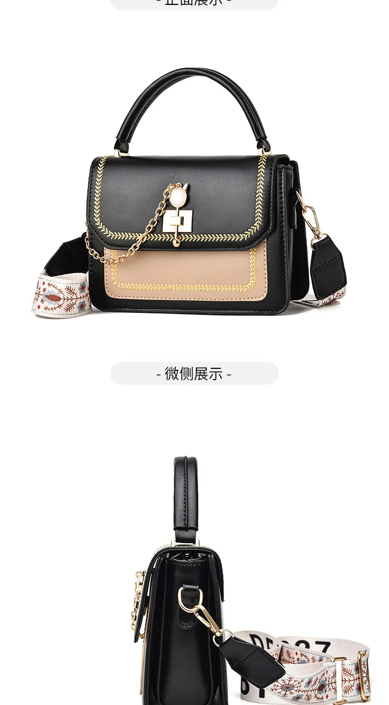 Nuevo bolso de hombro para mujer, bolso principal de alta calidad, bolso informal de gran capacidad a la moda, bolso de hombro tipo bandolera
