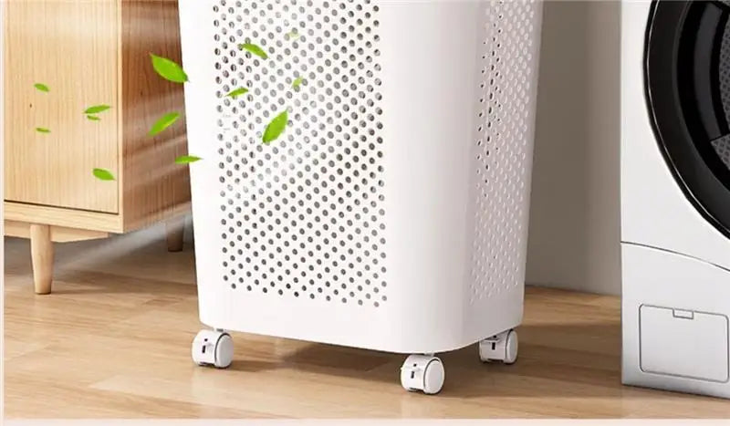 Cesto para Ropa Sucia de Gran Capacidad con Ruedas y Tapa para Baño, Uso Doméstico, Organizador de Almacenamiento para Dormit...