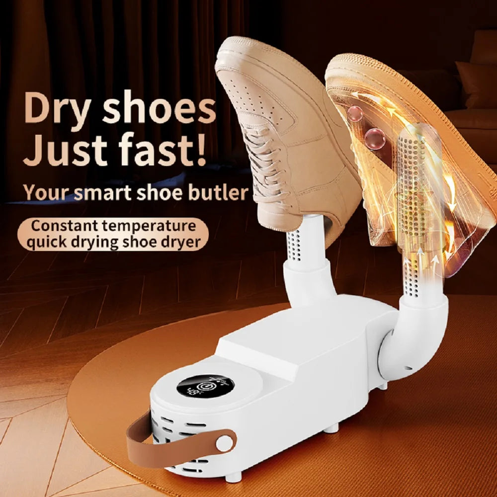 HOMEFISH Secador de zapatos eléctrico de estilo coreano 220 V - Calentador de calzado para desodorizar y esterilizar aparatos de uso doméstico