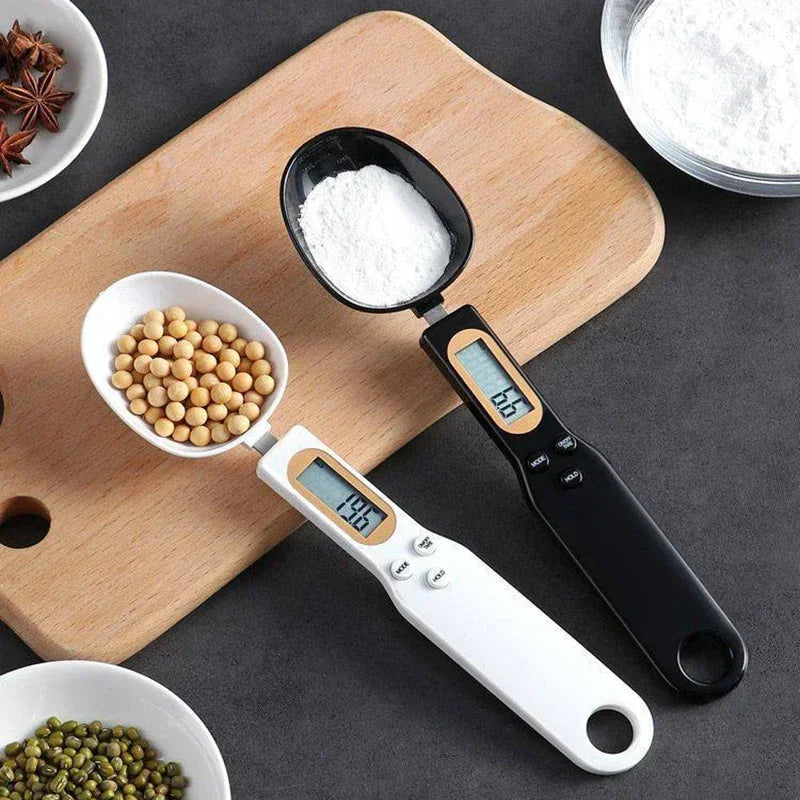 Báscula de Cocina Electrónica de 500g/0.1g, Báscula Digital LCD para Medir Alimentos, Harina, Cuchara Digital, Mini Herramienta de Cocina para Leche, Café