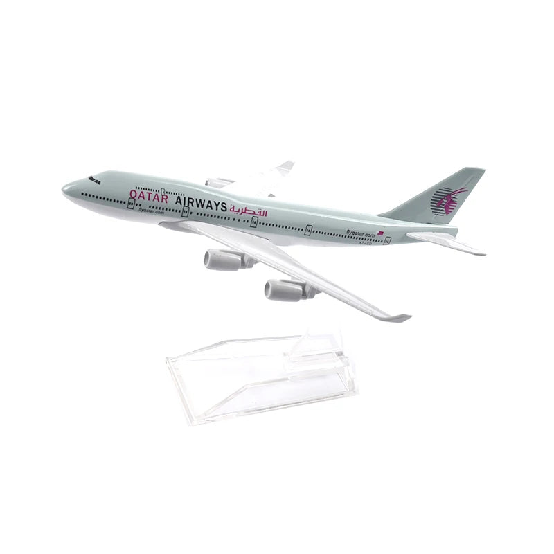 JASON TUTU modelo Original Boeing 747 avión Diecast Metal 1/400 escala miniatura avión modelo aviones regalo
