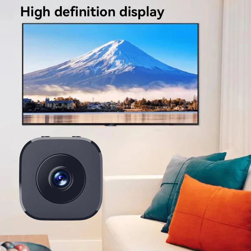 Mini cámara WiFi HD de 1080P, vigilancia de seguridad interior, Monitor de bebé, videocámara de visión nocturna, cámara IP, grabadora de Audio y vídeo