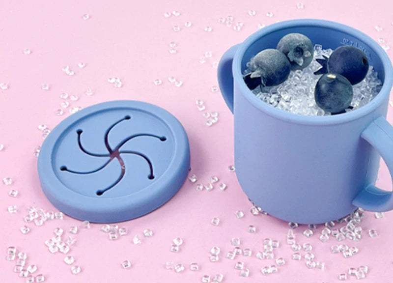 Juego de alimentación de bebé de silicona sin BPA, cuenco con ventosa, plato de comedor, taza de paja, cuchara, tenedores para niños, vajilla para bebés, platos para niños