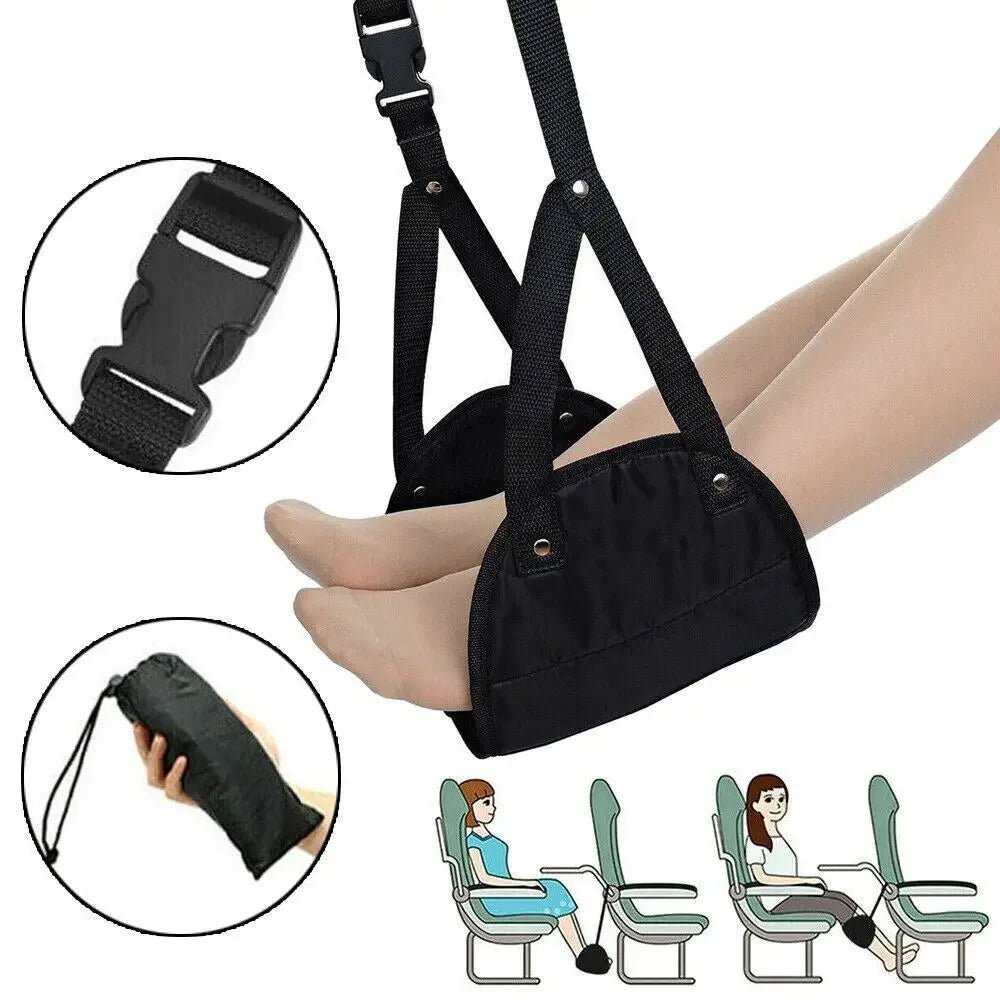 Cómoda hamaca con reposapiés de avión de viaje hecha con espuma viscoelástica de primera calidad, muebles de Patio, silla colgante, columpio para acampar