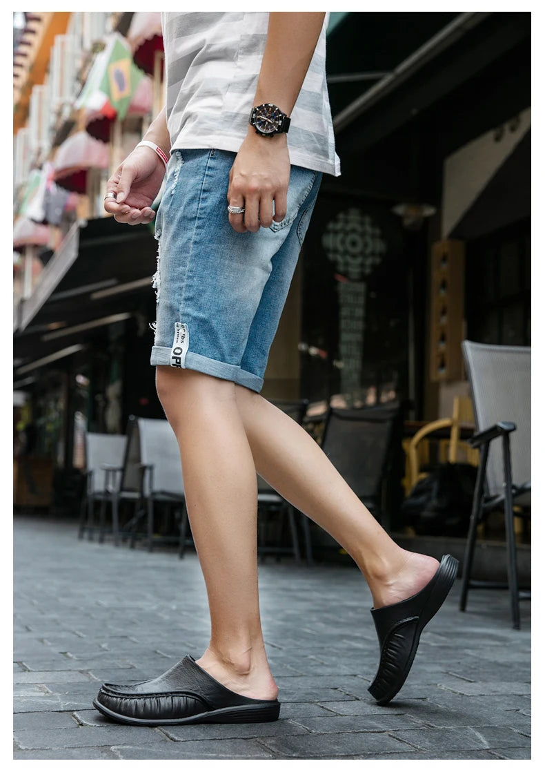 2023 Hotsale hombres zapatos EVA Slip On zapatos casuales para caminar hombres medias zapatillas cómodas zapatillas suaves tamaño 40- 47