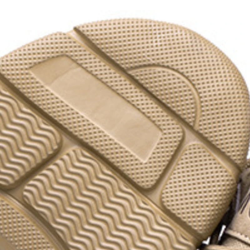 Botas de seguridad indestructibles para hombre, zapatos cómodos con punta de acero, zapatillas antigolpes a prueba de pinchazos, botas de trabajo antideslizantes para hombre