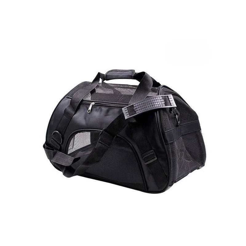 Bolsas de transporte para gatos, bolsa de transporte portátil para perros, bolsas de transporte transpirables de malla para perros pequeños, bolso plegable para gatos, bolsa de viaje para mascotas, bolsa de transporte