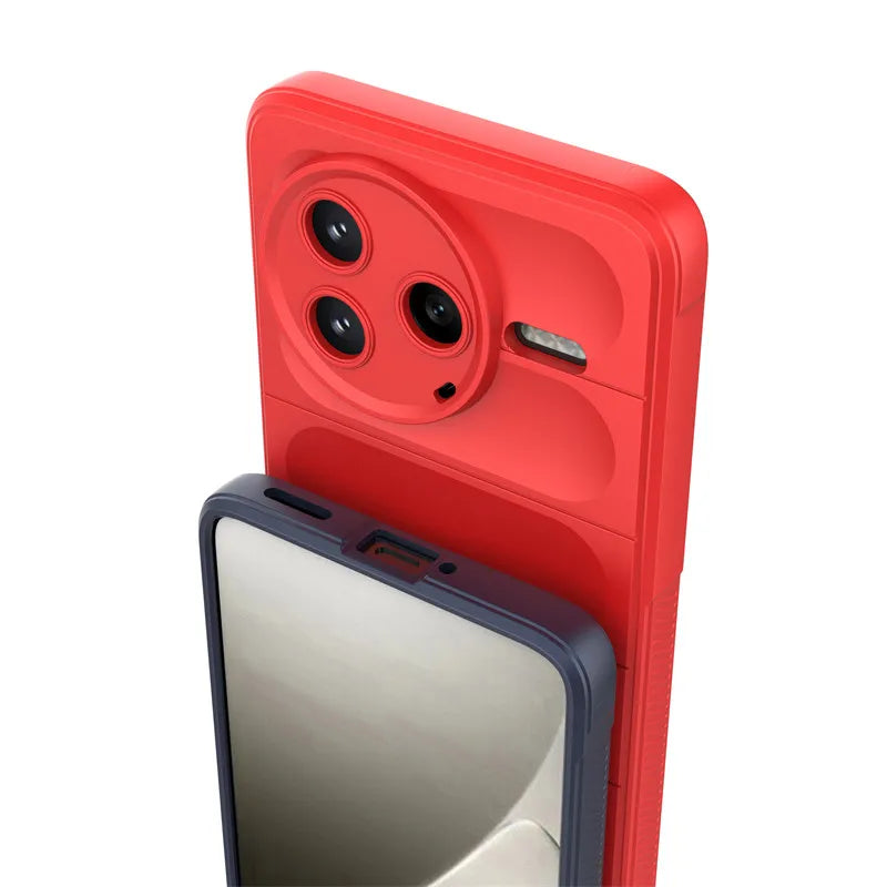 Para Xiaomi Poco F7 Pro funda Xiaomi Poco F7 Pro funda de silicona antideslizante a prueba de golpes TPU funda trasera de teléfono para Xiaomi Poco F7 Pro