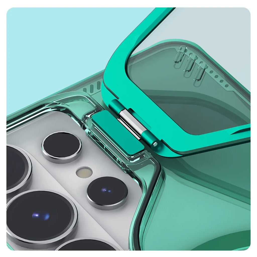 Funda NILLKIN para Samsung Galaxy S26 Ultra Magsafe Iceblade con Soporte para Teléfono, Cubierta para Cámara, Funda Magnética Transparente para S26Ultra