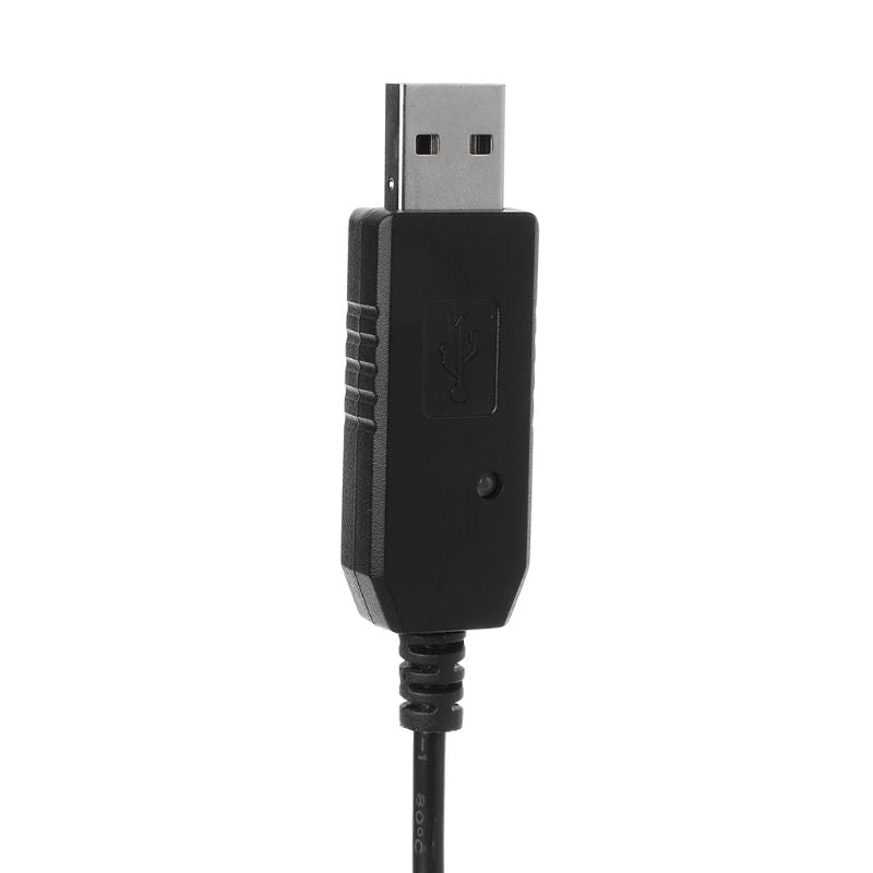BaoFeng-Cable cargador USB con luz indicadora para walkie-talkie de alta capacidad, UV-5R de batería extendida, BF-UVB3 Plus