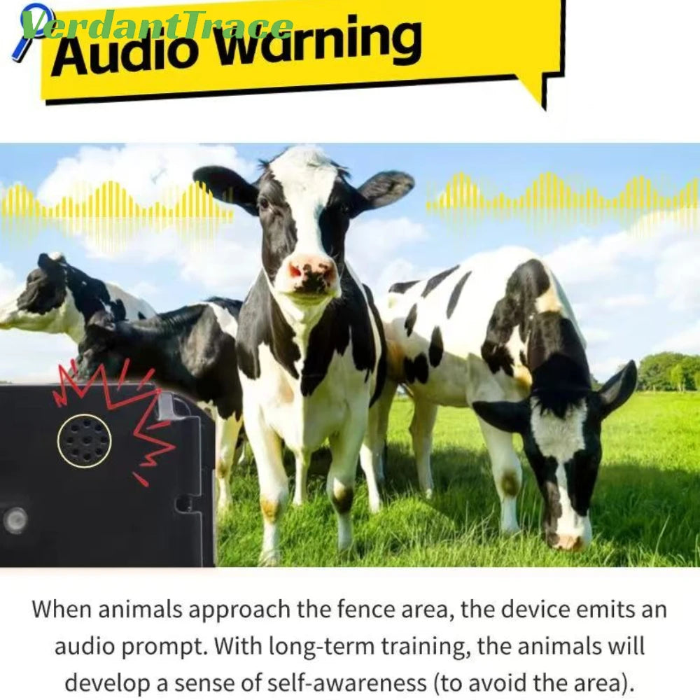 VerdantTrace 2G 4G/NB-IoT Collar GPS WIFI para Ganado, Rastreador Inteligente para Vacas y Ovejas con Carga Solar, Batería Personalizada LoRa de 20000 mAh