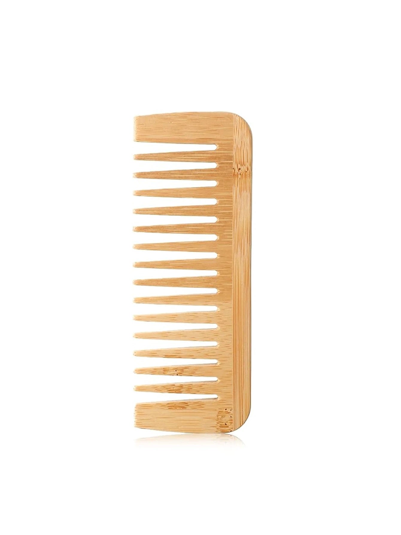Juego de peines antiestáticos de bambú hechos a mano, peine de bambú natural para el cabello de mujeres y hombres, peines de madera para el cabello y la barba, 1 ud./3 piezas