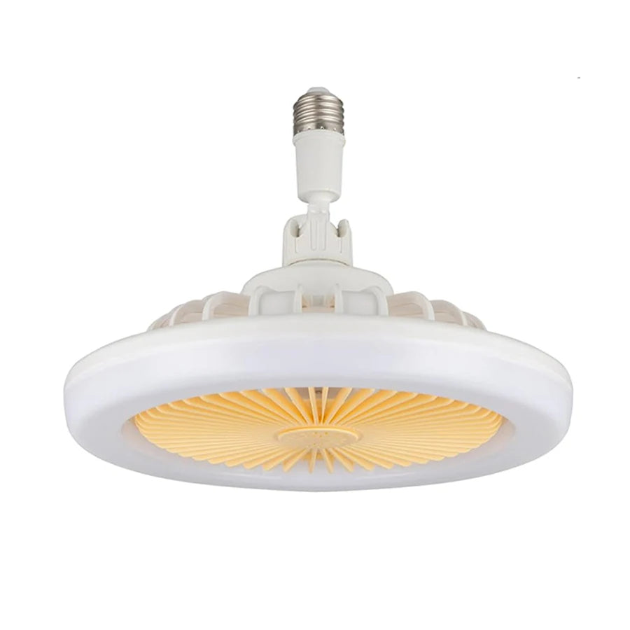 Ventilador de Techo de anillo LED,Luz del ventilador de techo,Con mando a distancia,3000K-6500K/luminosidad regulable,Tres velocidades del viento,18W,1400Lm-1800Lm. para Dormitorio, Sala de Estar, Cocina, Comedor