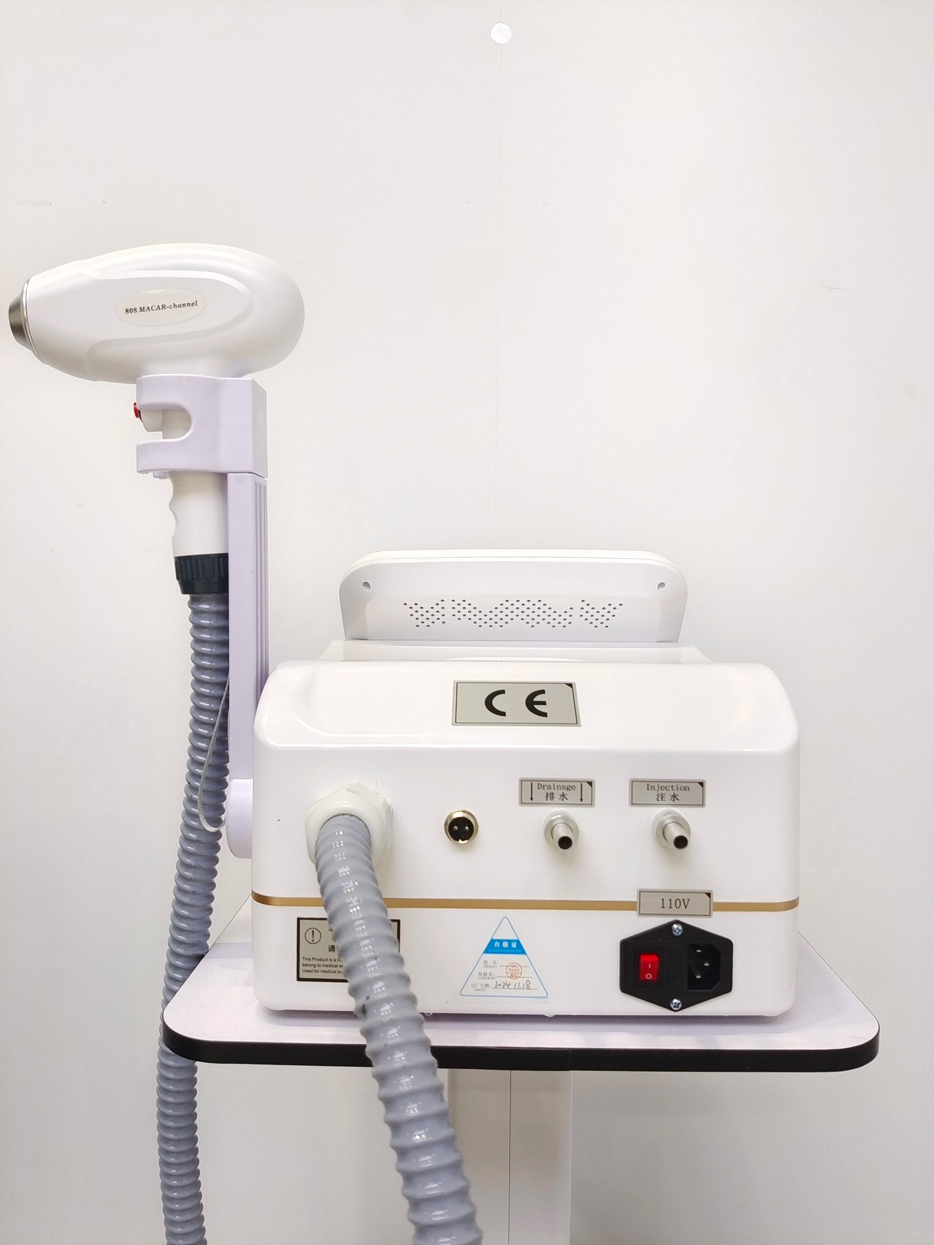 Mini Depiladora Láser de Diodo Ice Platinum 808nm 4000w, Máquina Depiladora para el Hogar, Rejuvenecimiento de la Piel, Depilación, La Mejor Opción