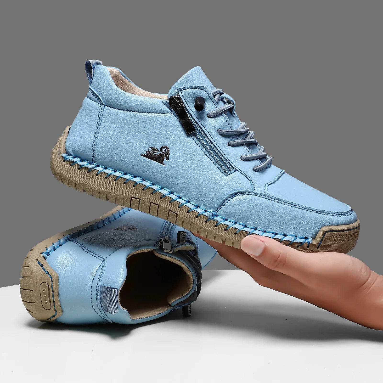 Nuevo 2025 zapatos deportivos para mujer, senderismo al aire libre, fondo plano, transpirables, cómodos, informales, zapatos de conducción, zapatillas de deporte transpirables a la moda