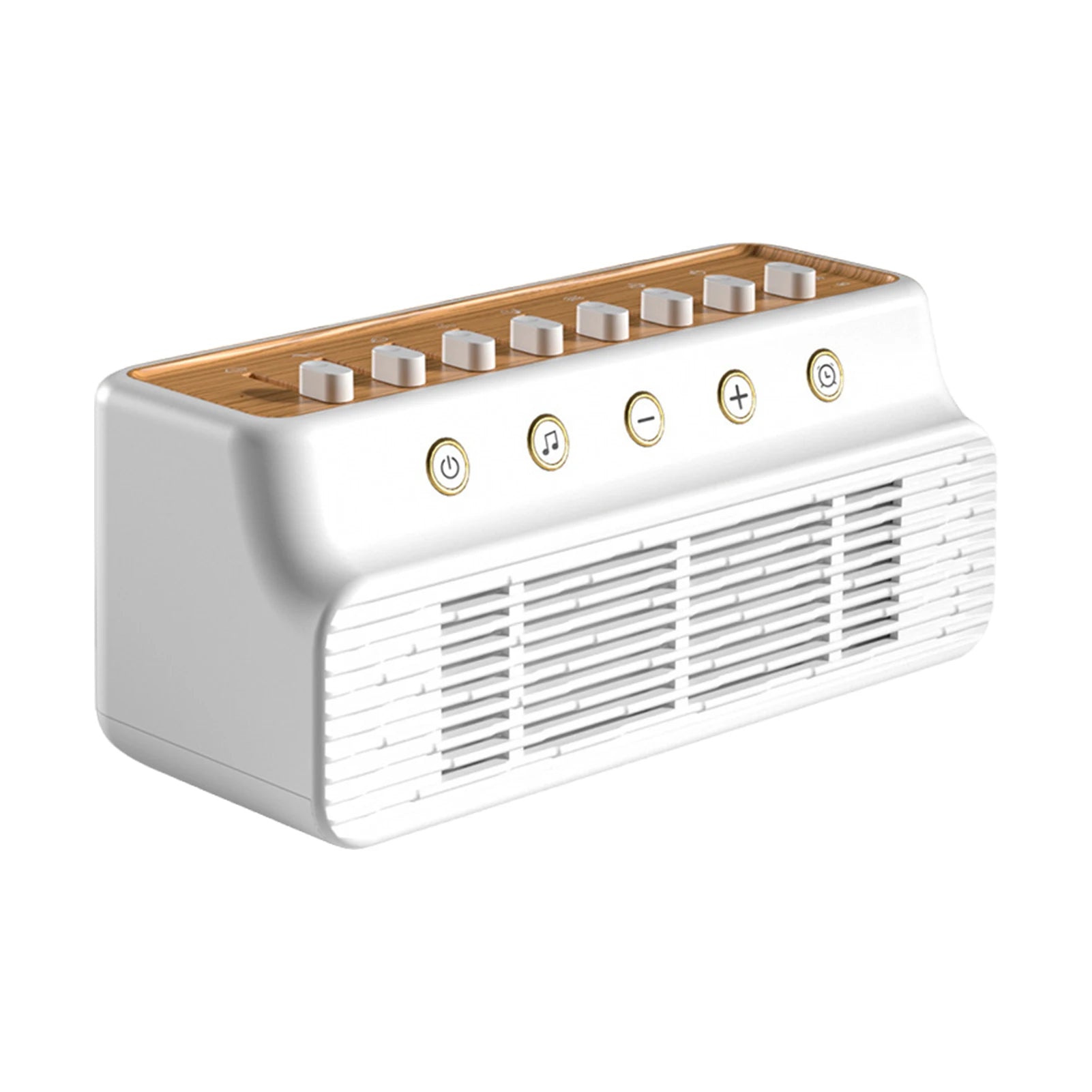 Máquina de sonido blanco para bebés con 8 sonidos naturales, altavoz inalámbrico compatible con Bluetooth, caja de música portátil, herramienta de ayuda para dormir en el dormitorio