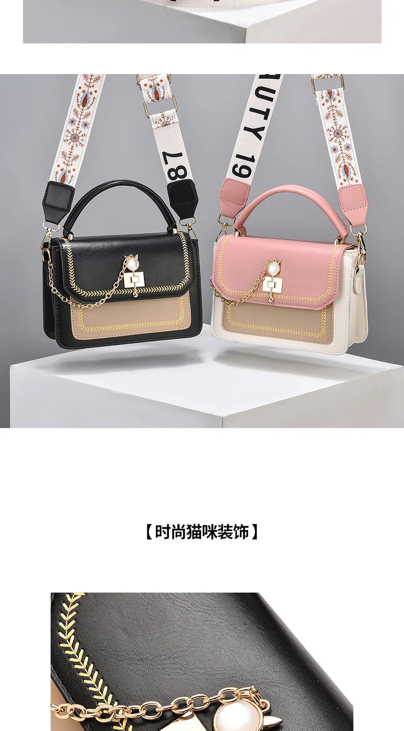 Nuevo bolso de hombro para mujer, bolso principal de alta calidad, bolso informal de gran capacidad a la moda, bolso de hombro tipo bandolera