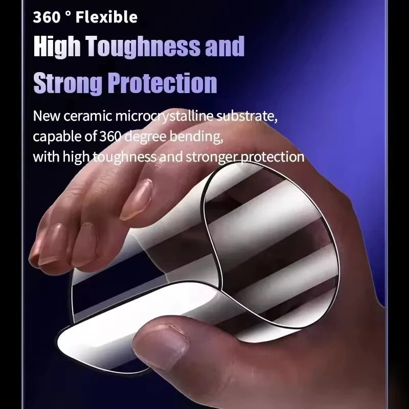 Protectores de pantalla de privacidad de cerámica mate para Samsung S24 S23 S22 S21 Ultra Plus A55 A54 A53 A35 A30 A13 A22 A33 A72 A73 A05S A34